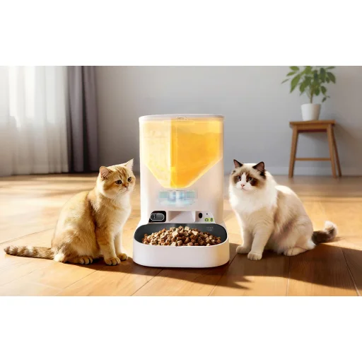 Inteligentný dávkovač krmiva s kamerou PETKIT Yumshare Dual Hopper 2 - 6