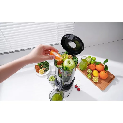 AMZCHEF CE-ZM1902B-SV pomalý odšťavovač - 4