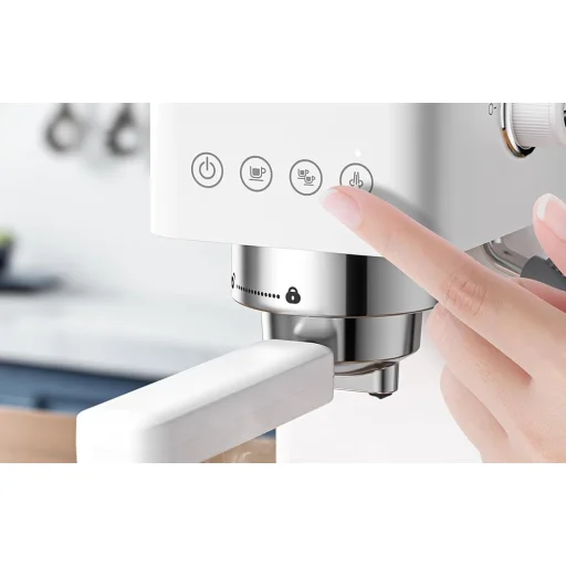 Kávovar AMZCHEF CE-EM3131-WT (biely) - 7