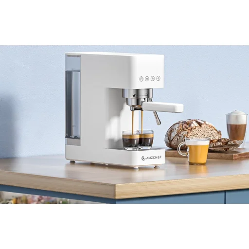 Kávovar AMZCHEF CE-EM3131-WT (biely) - 2