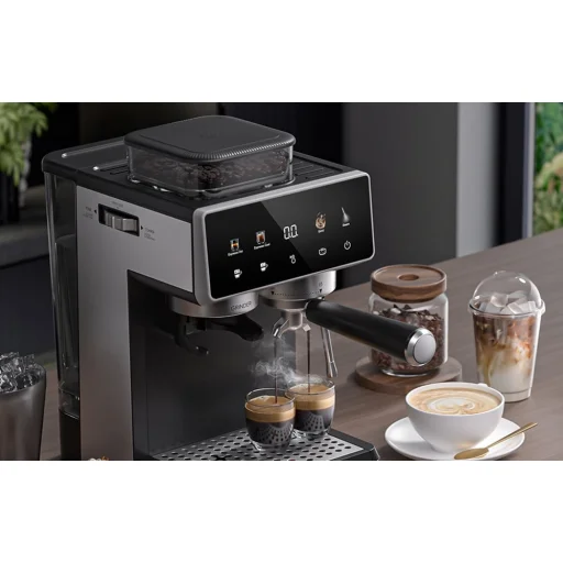 AMZCHEF CE-CM5560-SV pákový kávovar (strieborný) - 2