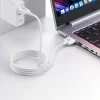 Tech-Protect MMC01 Ultraboost magnetický MacBook kábel USB-C - MagSafe 3 140W 200cm biely thumbnail
