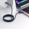 Tech-Protect MMC01 Ultraboost magnetický MacBook kábel USB-C - MagSafe 3 140W 200cm polnočná modrá thumbnail