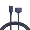 Tech-Protect MMC01 Ultraboost magnetický MacBook kábel USB-C - MagSafe 3 140W 200cm polnočná modrá thumbnail