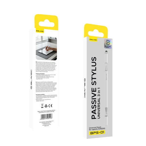 Blavec Passzív Stylus Toll BPS-01 Univerzális 3 az 1-ben (BPS01-UW) fehér - 7