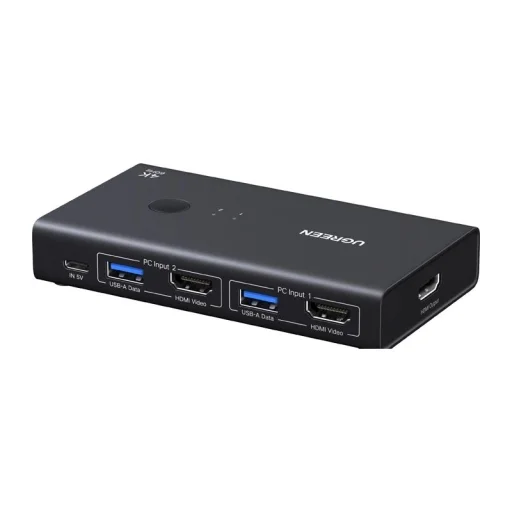 UGREEN AK502 KVM prepínač 2 vstupy 1 výstup - 3
