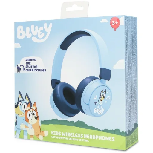 OTL Bluey detské slúchadlá na uši Bluetooth modré - 10