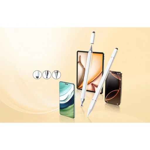UGREEN LP952 3 az 1-ben univerzális stylus toll (fehér) - 5