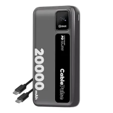 OBAL:ME CablePulse Powerbank 20000mAh 22,5W Čierna