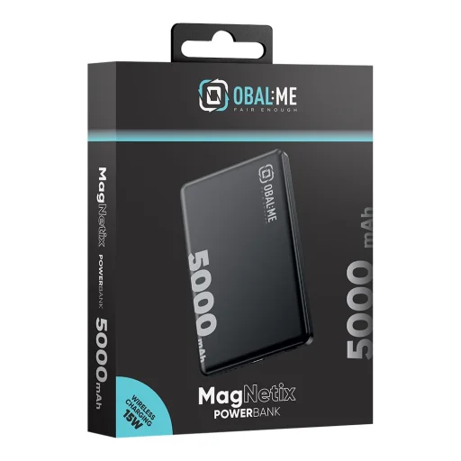OBAL:ME MagNetix Powerbank 5000mAh čierna - 6