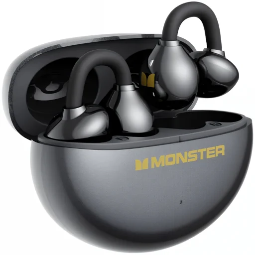 Monster AirClip AC200, čierne, bezdrôtové slúchadlá - 1