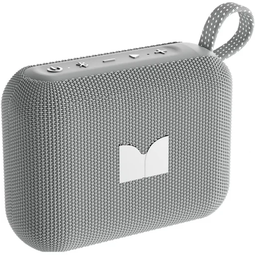 Bluetooth Hangszóró Monster Cube 1, 12W, TWS, Vízálló, Szürke - 2