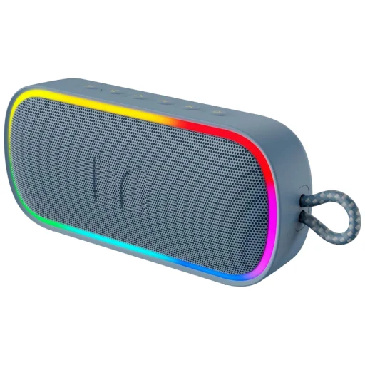 Bluetooth reproduktor Monster S150 Plus, 40W, TWS, RGB, vodoodolný, modrý - 1