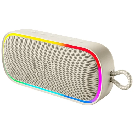 Bluetooth Hangszóró Monster S150 Plus, 40W, TWS, RGB, Vízálló, Natural - 1