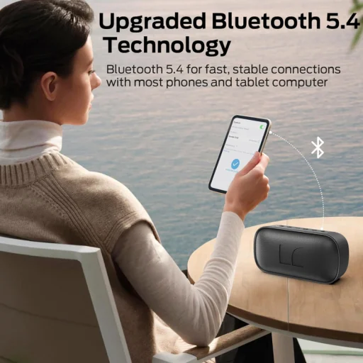 Bluetooth reproduktor Monster S150, 14W, TWS, RGB, vodoodolný, čierny - 3