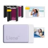 Liene Pearl N200 Pro 2x3 hüvelykes hordozható fotónyomtató csomag, lila thumbnail
