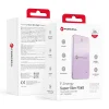 Forcell F-Energy SuperSlim F5K8 QC4.0 PD3.0 15W 5000 mAh fialová MagSafe kompatibilná powerbanka thumbnail