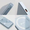 Modrá powerbanka Forcell F-Energy SuperSlim F5K8 kompatibilná s MagSafe QC4.0 PD3.0 15 W 5000 mAh thumbnail