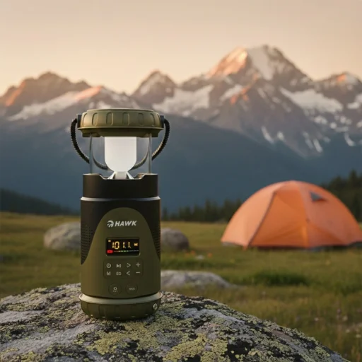 Hawk HWRDI430GN Radio Solar Dynamo With Flashlight - 8
