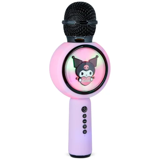 OTL Kuromi LED vezeték nélküli hangszórós karaoke mikrofon - 5