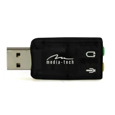 Media-Tech MT5101 Soundcard Virtu 5.1 USB külső hangkártya