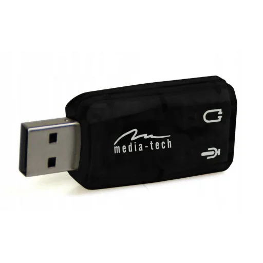 Media-Tech MT5101 Soundcard Virtu 5.1 USB külső hangkártya - 3