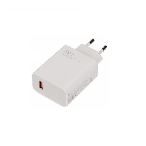 Xiaomi MDY-16-EF USB-A 33W cestovná nabíjačka biela (servisné balenie) - 1