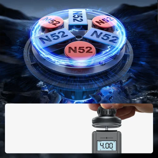 Magnetický držiak do auta Joyroom JR-ZS356 Dash, 4" - 7", čierny - 7