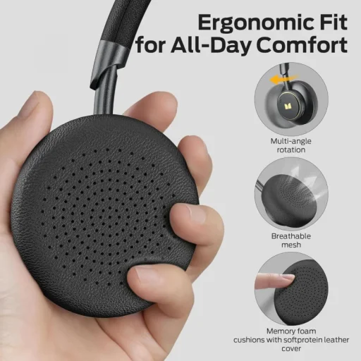 Vezeték nélküli Bluetooth Handsfree Monster N-tune mini 02, Fekete - 5