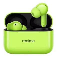 Realme Buds T200 vezeték nélküli fülhallgató, neonzöld