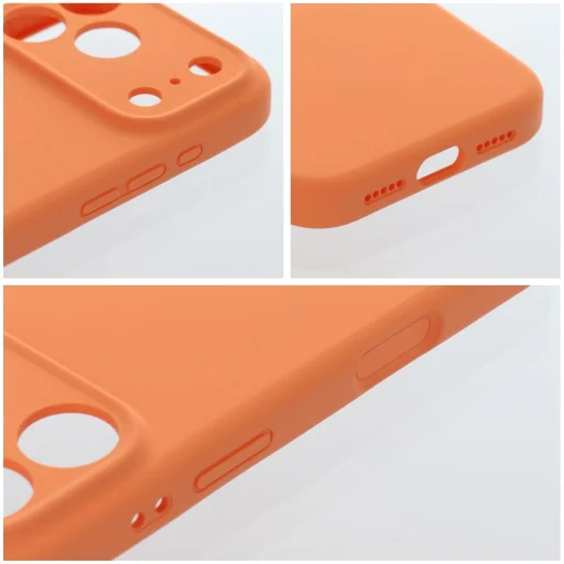 iPhone 17 Pro Forcell F-Protect Rubber Premium MagSafe kompatibilis narancssárga tok - 3