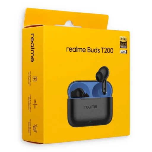 Realme Buds T200 vezeték nélküli fülhallgató misztikus szürke - 3