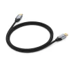 Forcell Cafule HDMI 2.1 8K 60Hz / 4K 120Hz ultra nagy sebességű HDMI kábel, HDR, eARC, VRR, 48Gbps, 3 m, fekete thumbnail