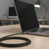 Forcell Cafule HDMI 2.1 8K 60Hz / 4K 120Hz ultra nagy sebességű HDMI kábel, HDR, eARC, VRR, 48Gbps, 3 m, fekete thumbnail