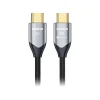 Forcell Cafule HDMI 2.1 8K 60Hz / 4K 120Hz ultra nagy sebességű HDMI kábel, HDR, eARC, VRR, 48Gbps, 3 m, fekete thumbnail