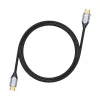 Forcell Cafule HDMI 2.1 8K 60Hz / 4K 120Hz ultra nagy sebességű HDMI kábel, HDR, eARC, VRR, 48Gbps, 3 m, fekete thumbnail