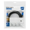 Blue Star HDMI 2.0 nagy sebességű 4K 120Hz HDMI kábel, HDR, ARC, Ethernet, AWM, 18Gbps, 3 m, fekete thumbnail