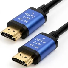 HDMI 2.0 kábel Blue Star 4K 120Hz - High Speed, HDR, ARC, Ethernet, AWM, 18Gbps 1,5 m fekete