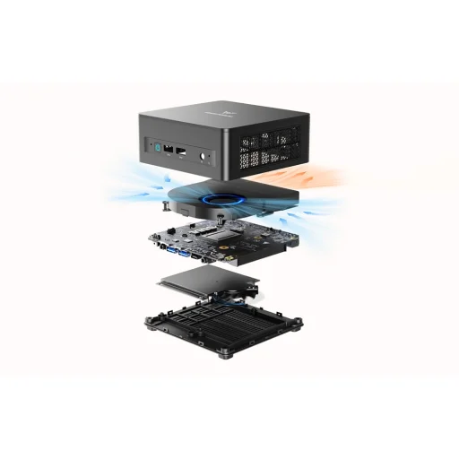 Mini PC MINIS FORUM UM760 Slim Ryzen 5 7640HS barebone - 9