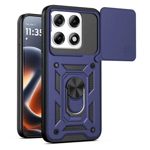  Motorola Edge 70 Pro Kék Techsuit CamShield Series tok - 1