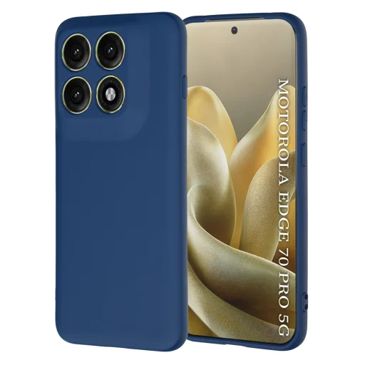  Motorola Edge 70 Pro Tengerészkék Techsuit SoftFlex tok - 1