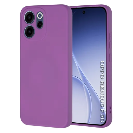  Oppo Reno15 F Lila Techsuit - SoftFlex tok - 1