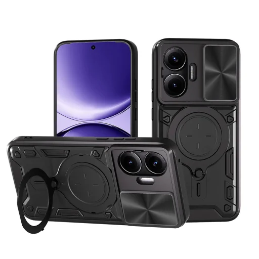  Xiaomi Poco F7 Fekete Techsuit CamGuard Pro tok - 2