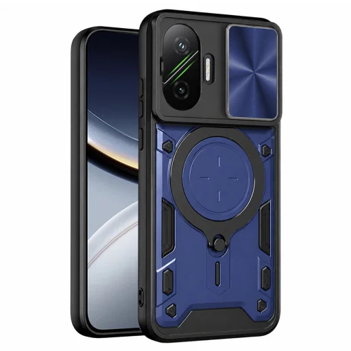 Puzdro Techsuit CamGuard Pro pre Xiaomi Poco F7, modré - 1