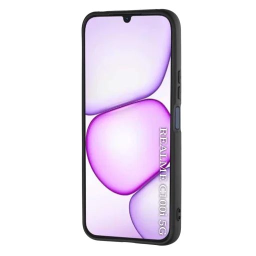  Realme C100 5G Fekete Techsuit - SoftFlex tok - 2