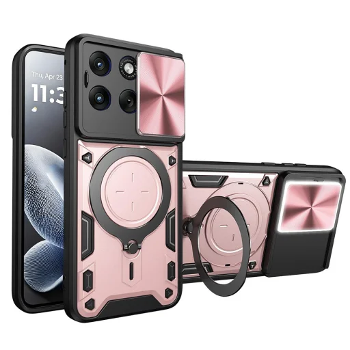  Motorola Edge 70 Fusion Rose Gold Techsuit CamGuard Pro tok - 2