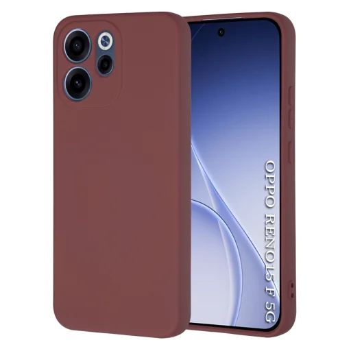  Oppo Reno 15F Plum Red Techsuit - SoftFlex tok - 1