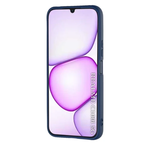  Realme C100 5G Sötétkék Techsuit - SoftFlex tok - 2