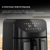 Deerma - Forrólevegős sütő (KZ150W) - 8L, 1700W, 200°C, 3D forrólevegős keringtetés, Érintőképernyős vezérlés - Fekete thumbnail