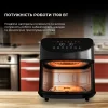 Deerma - Forrólevegős sütő (KZ150W) - 8L, 1700W, 200°C, 3D forrólevegős keringtetés, Érintőképernyős vezérlés - Fekete thumbnail